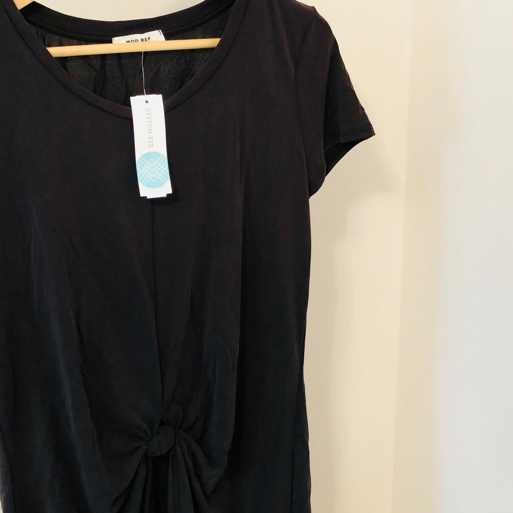 NWT Mod Ref High Low Knot Tunic